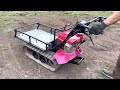 【確認動画】HONDA ホンダ 力丸 HP250 手動 ダンプ クローラー 運搬車 運搬機 積載量 250kg