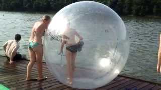Aqua Zorbing Hostivařská přehrada Praha