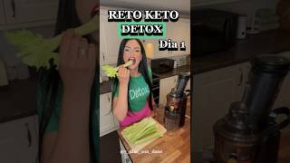 ?RETO KETO DETOX ?DÍA 1 jugo detox KETO cetogenico dietaketo keto ketodiet 7diascondane food