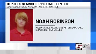 VIDEO: Georgetown Co. deputies searching for missing teen boy