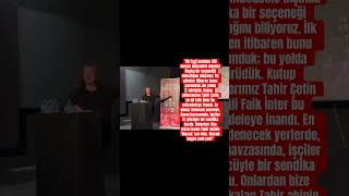 İç Anadolu Konferansımızın Açılış Konuşmasını, Umut-Sen Sözcümüz Burcu Arıkan Yaptı.