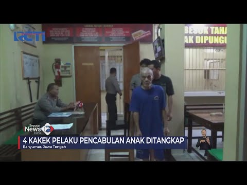 Empat Kakek Pelaku Pencabulan Anak di Banyumas Ditangkap #SeputariNewsSiang 30/01