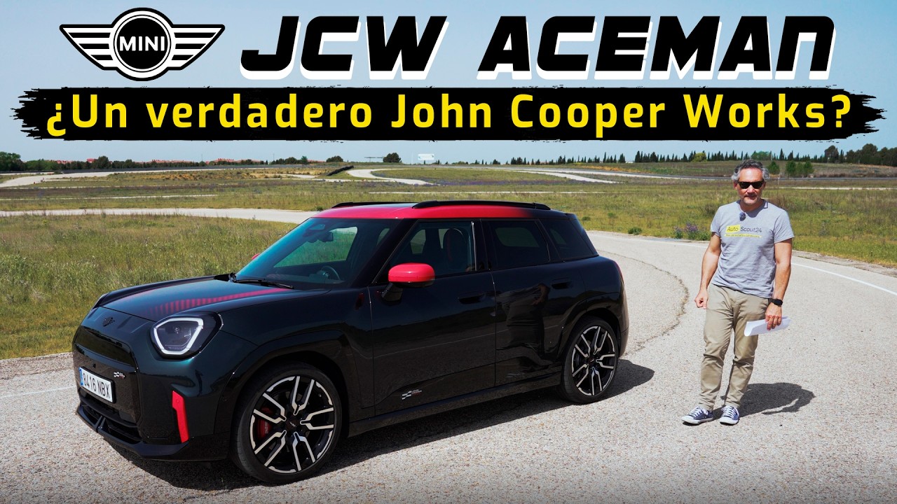 Prueba Mini JCW Aceman: es eléctrico pero ¿Es un verdadero John Cooper Works?