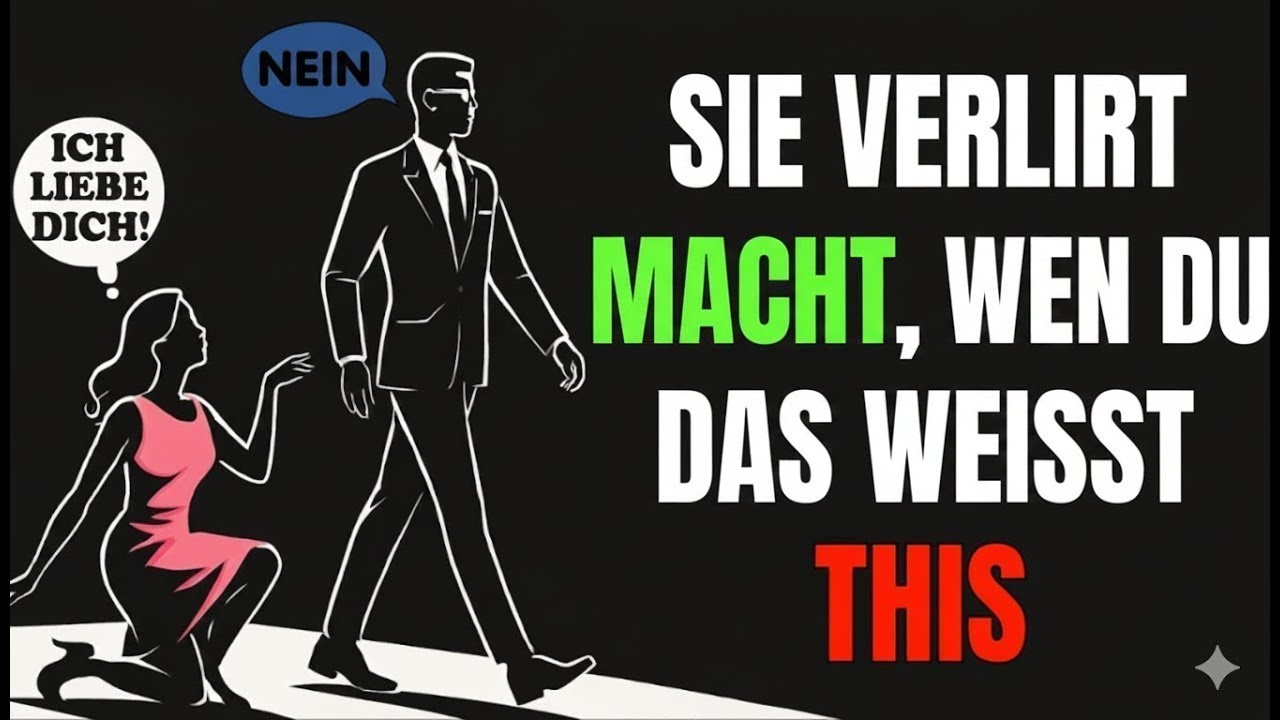 Sobald Männer diese Wahrheit erkennen, verlieren Frauen ihre Macht über sie | Stoische Weisheit