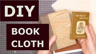 How to Make Your Own DIY Book Cloth