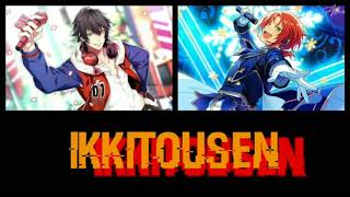 【あんスタ×ヒプマイ】Ikkitousen 一騎当千 by Tsukinaga Leo(CV.浅沼晋太郎) × Yamada Ichiro(CV.木村昴) (Kan_Rom_Eng Lyrics)