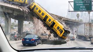 Terrifying and Rare Train Incidents Caught On Camera !