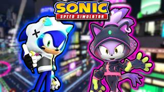 Sonic Speed Simulator Getting Neon Suit Blaze + Sonic Racing CrossWorlds/Rumble screenshot 1