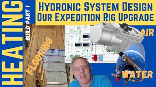 DESIGN: DIY Truck Camper Van Build Hydronic Heating | Air Water Floor Tanks