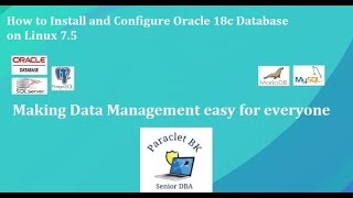 Install  Oracle 18c Database on Linux