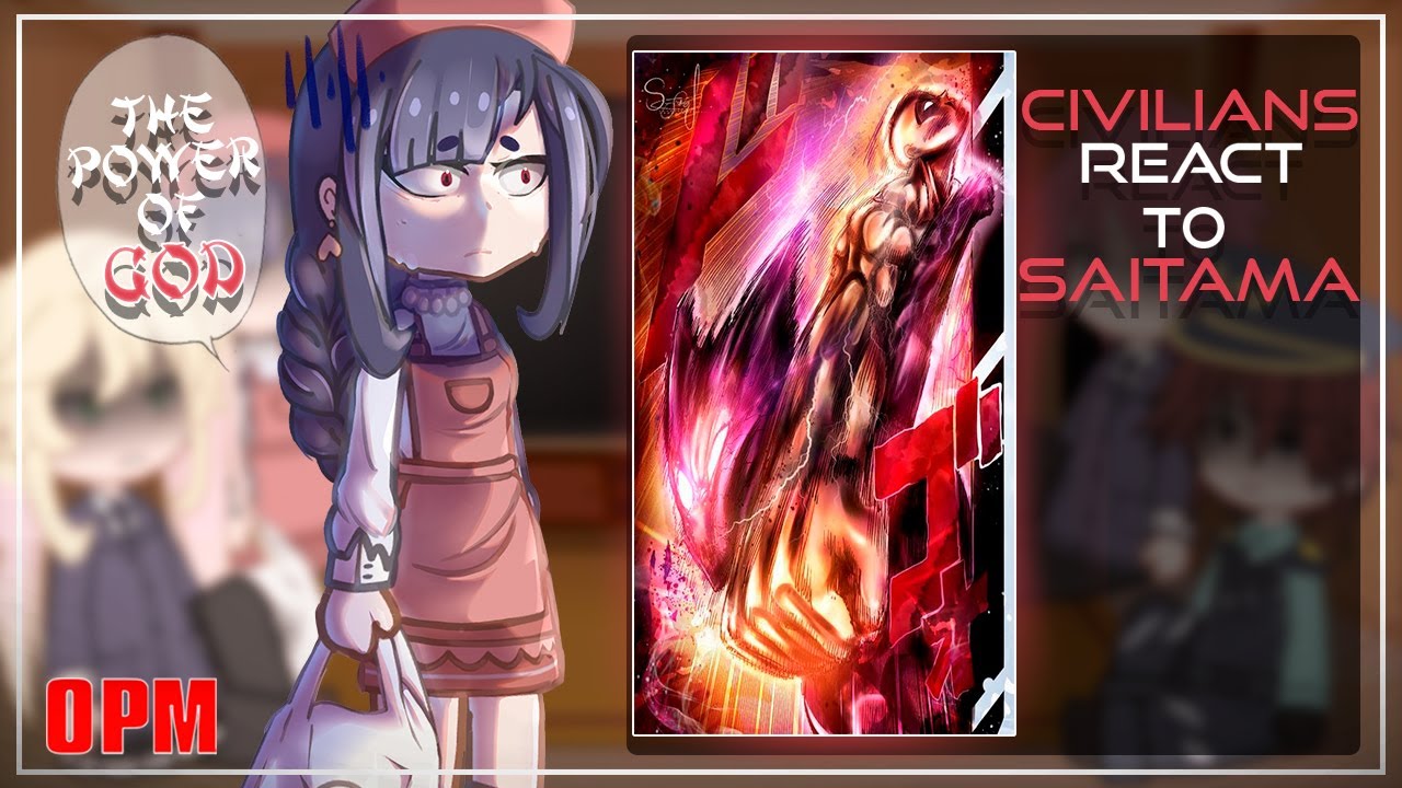 Civilians React To Saitama, Garou | OPM