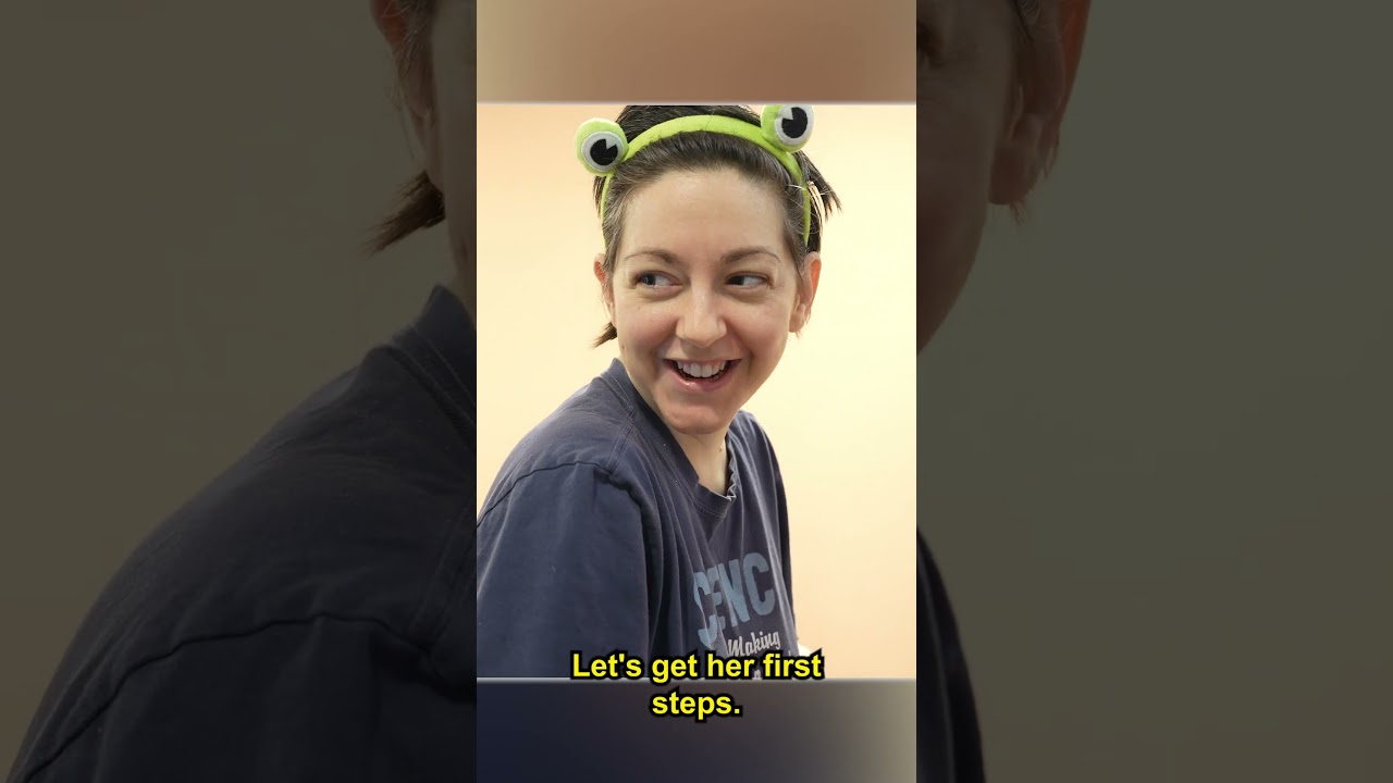 Dianna stands for the first time in 2 years!