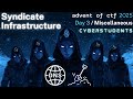 advent of ctf 2025 (Day 3): Syndicate Infrastructure