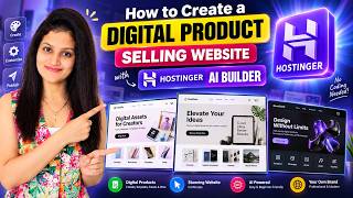 Information How to Create a Digital Product Selling Website with Hostinger Ai Builder Update