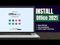 How to Download Install &amp; Microsoft Office 2021 [No Crack] | MS Office on Windows Laptop/PC
