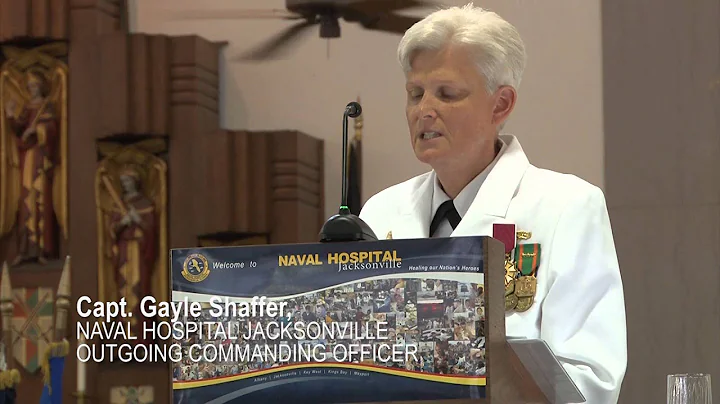 Naval Hospital Jacksonville Holds Change of Command