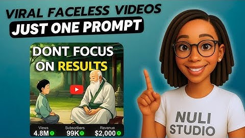 Create Faceless YouTube Videos in 5 Minutes with ONE Prompt – FREE & Beginner-Friendly 