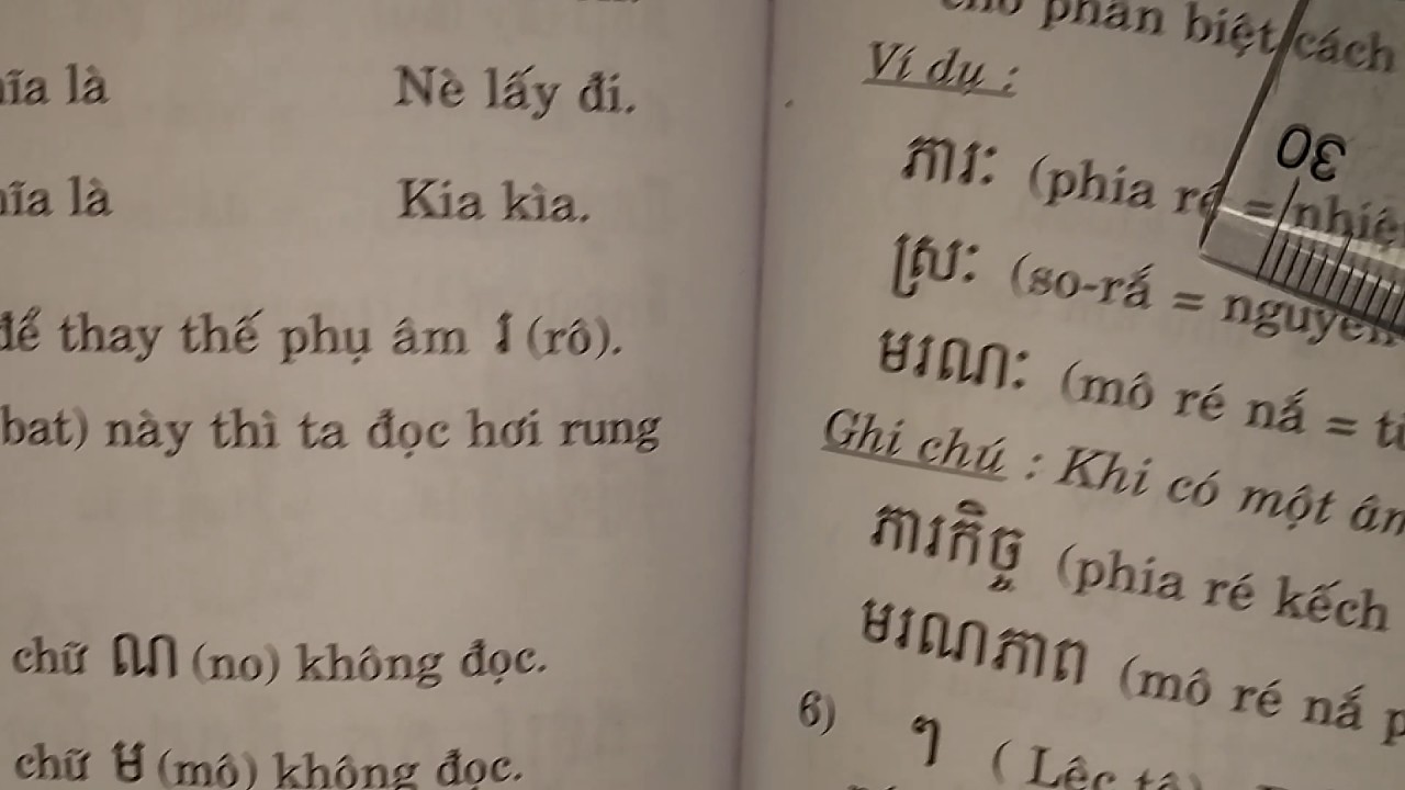 Tự học tiếng Khmer-Bài 66 Những dấu thông dụng trong chữ Khmer - YouTube