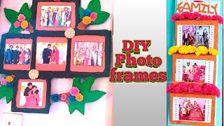 2 Photo Frames DIY ideas/Handmade Picture Frame at Home/Best Photoframe OutofWaste Materials/Artzone