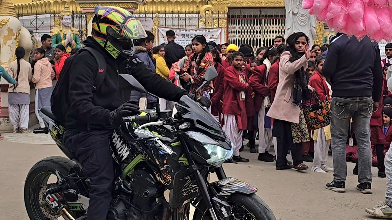 Most Viral Reaction Video on Instagram|Kushinagar Reactions|Z900 Rider