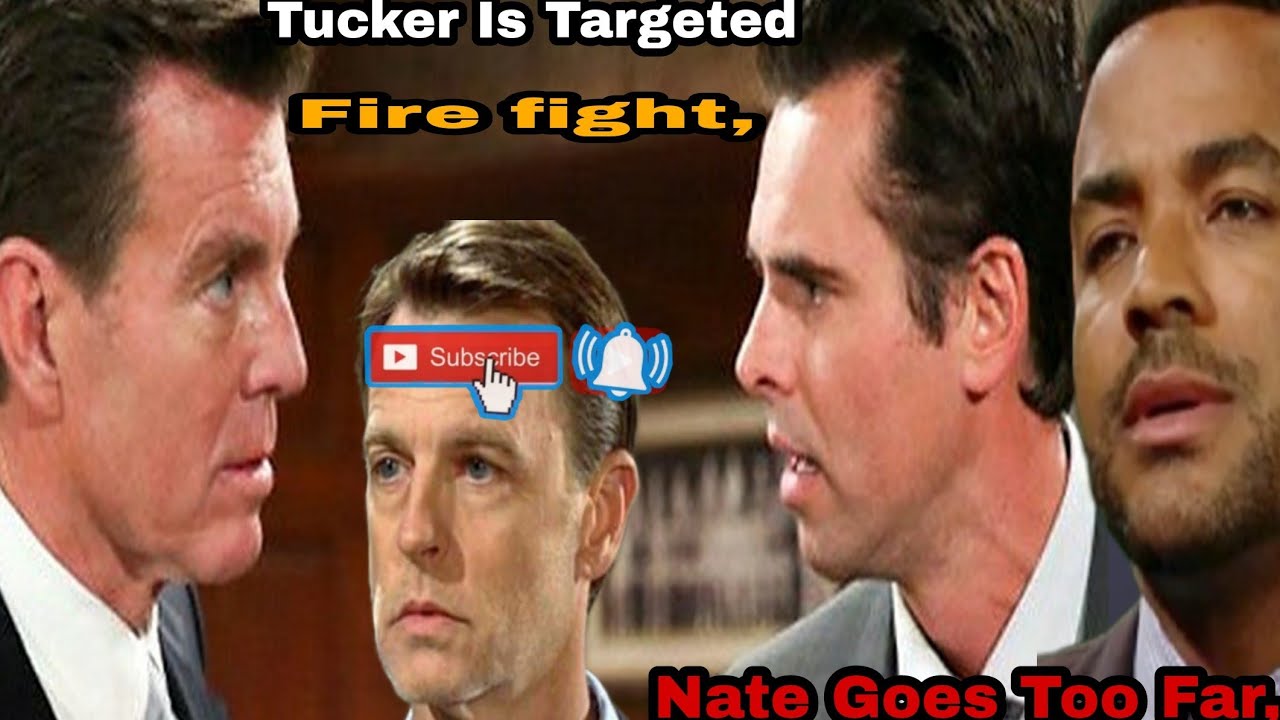 Y&R Thursday, August 24 – Billy & Jack Play with Fire – Tucker Is Targeted – Nate Goes Too Far
