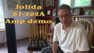 Jolida SJ-502A  home audio stereo KT-88 tube Monster Amp demo