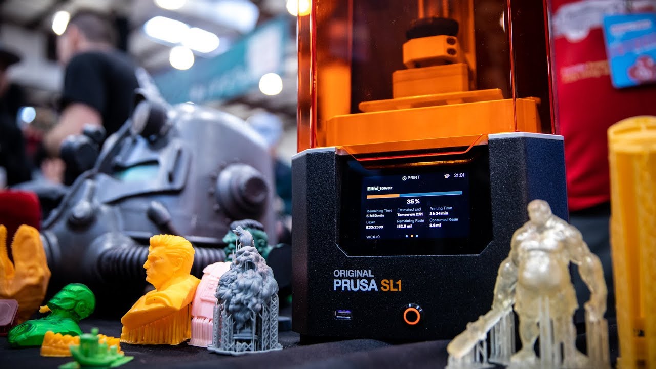 Stampante 1D Prusa SL3 SLA SL1S Prusa ricerca la tecnologia della resina di Josef Prusa