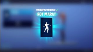 Fortnite New Free Hot Marat Emote Fortnite Battle Royale