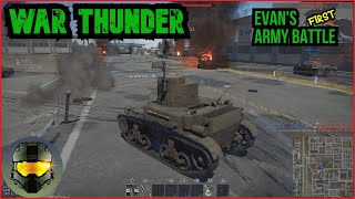 Lets Play Noob War Thunder Tank Battle Evan Storm's First Army Battle screenshot 4