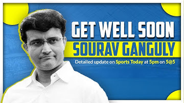 Five @ 5 With Boria | Sourav Ganguly Hospitalised | Sports Today