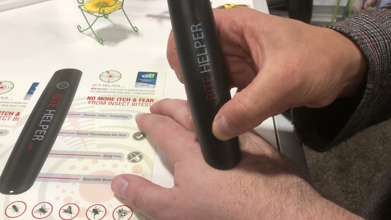 CES2018: BiteHelper - tech that helps with bug bites!