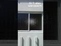 Upvc sliding window upvc installation completed Baydee UPVC profile Baydee upvc ventliter