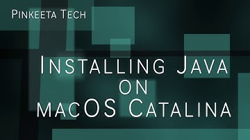 Java Installation on macOS Catalina