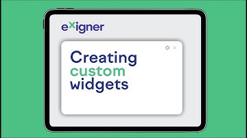 Exigner Driver App: Creating custom widgets