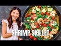 BEST 20 Minute Shrimp Skillet Recipe! | The Mediterranean Dish