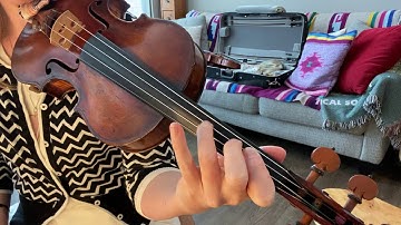 1 Oct Violin A Harmonic Minor Scale + Cello Drone