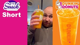 New Mango Pineapple Dunkin' Refresher Batter with Tea? #Shorts