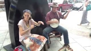 Turned Earth busking 