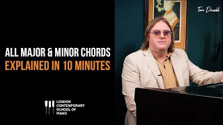 Learn All Major And Minor Piano Chords In 10 Minutes