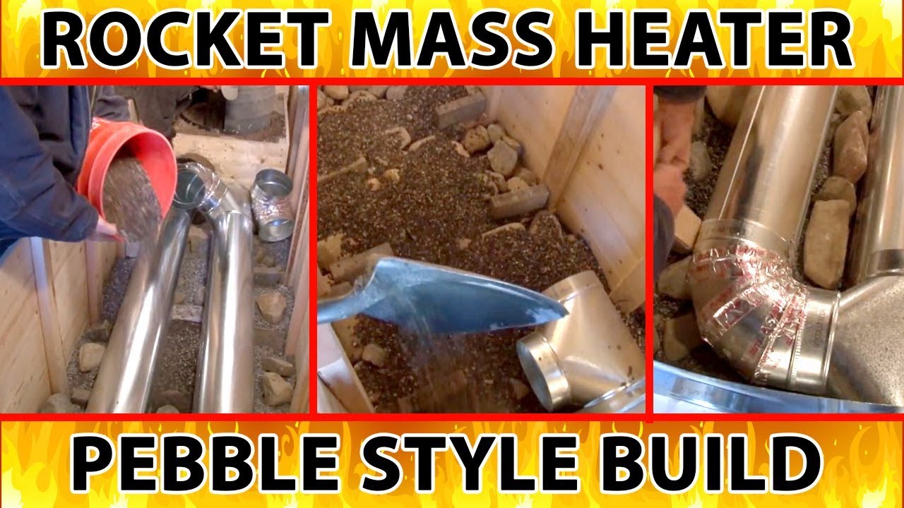 steam punk rocket mass heater of science - excerpt from Better Wood Heat  DVDs - YouTube