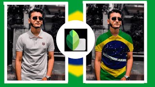 Brazil Flag add photo editing | Brazil Flag photo editing | Snapseed photo editing tutorial | screenshot 5