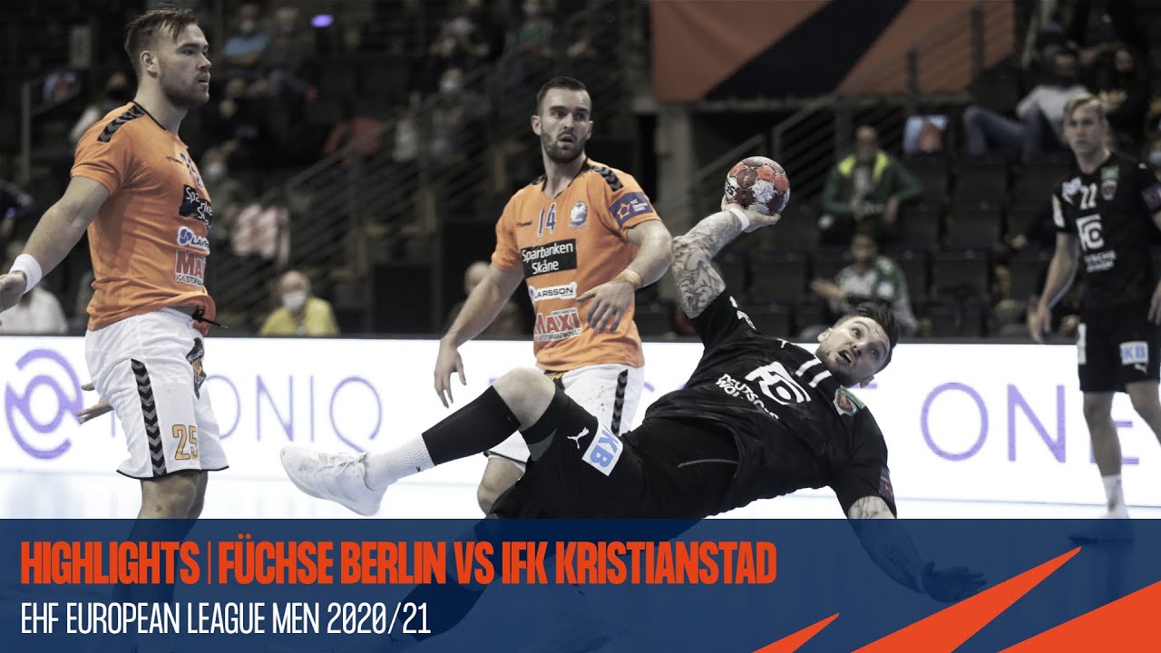 Highlights | Füchse Berlin vs IFK Kristianstad | Round 1 | EHF European League Men 2020/21