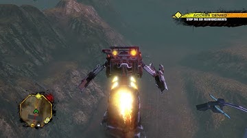 Walker Rampage Part 1 - Chemical Depot Mission Red Faction Guerrilla Remarstered