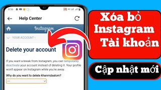 Cách xóa tài khoản Instagram (2024)