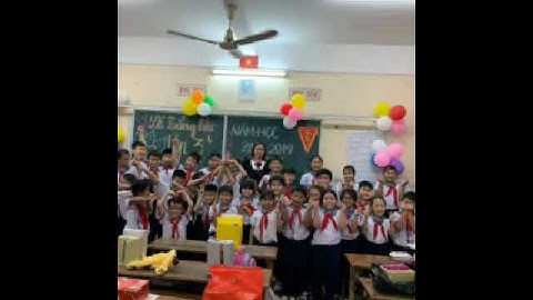 Lễ tổng kết 2019 lớp 3/4😍😍😍😍