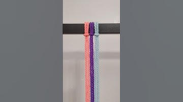 This Knot Pattern Will Blow Your Mind! 😱 | Easy DIY Macrame #Shorts