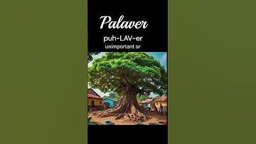 Word of the day: Palaver #qamarkhanqureshi #dictionary #vocabulary #pronunciation #css #cssvocab