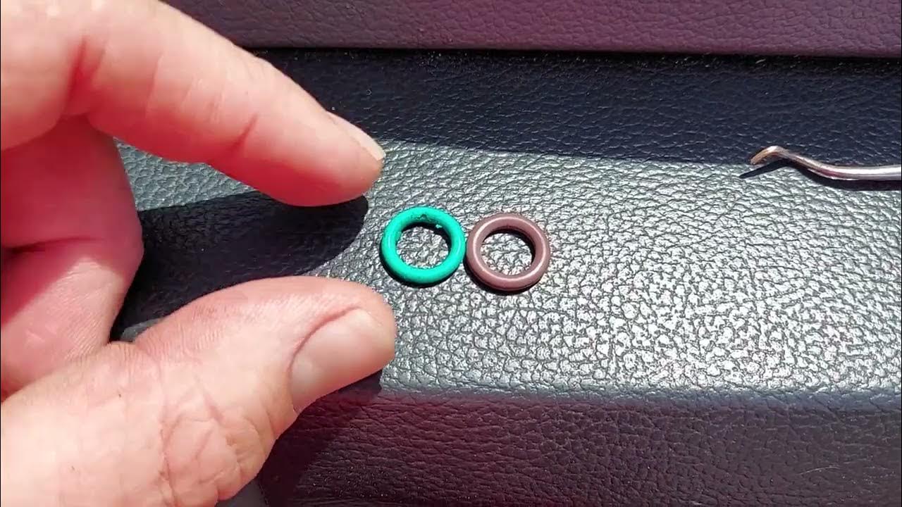 How to tell that an o ring needs to be replaced. Leaking quick connect