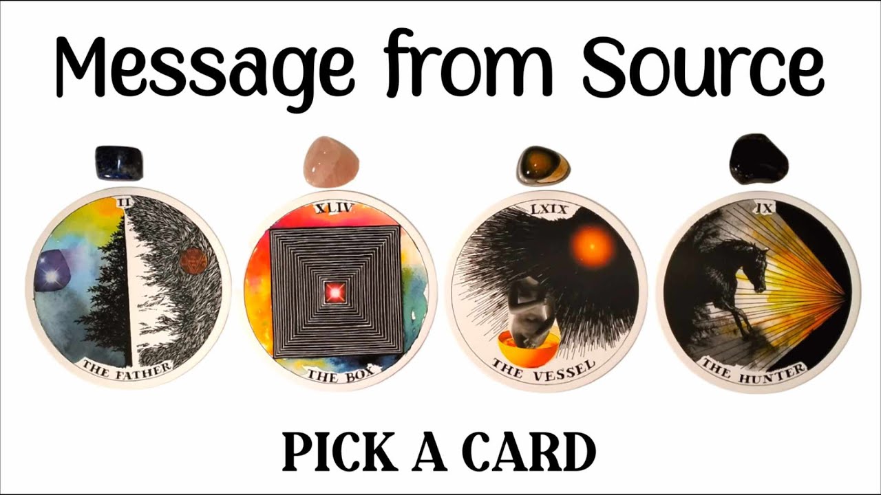 PICK A CARD 🩵 Message from Source