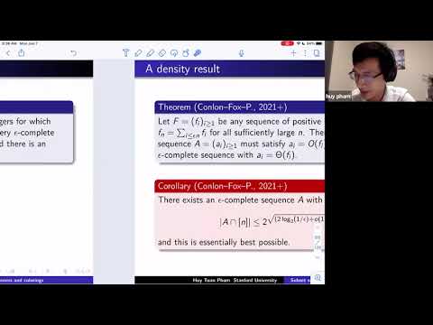 Huy Pham (Stanford): Subset sums, completeness and colorings